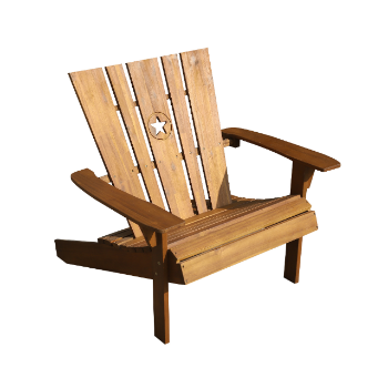 Folding Adirondack Chair Star Outdoor Furniture Patio Wooden Chair Modern Style Factory Price Vietnam Manufacturer 4