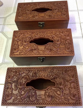 Best Selling Storage Supplies Custom Natural Square Napkin Storage Box Home Square Solid Wood Box Bentwood Tissue Box 3