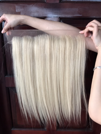 Frontal HD Lace hair extensions from Vietnamese hair 100% human hair 2