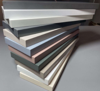 High Gloss PET sheet HDF Carb P2 1220m x 2440mm 18mm Ultra Glossy and Matte Surface LG PET lamination for interior furniture 5