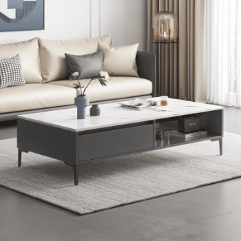 Modern Luxurious Stone Pattern Tea Table - GP296 1