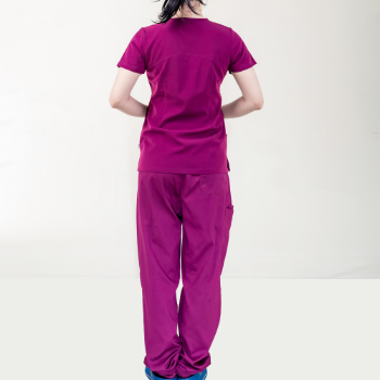 Scrubs Uniforms Medical Scrubs Good Quality Set Well-priced WRAP Polybag Made in Vietnam Manufacturer 6