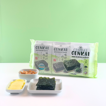 Roasted Seaweed Snack Green 12G Good Price Delicious Ready To Eat Dried Packed In Bag Top Favorite Snack 2