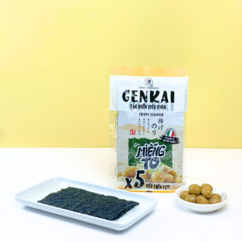 Seaweed Snack Flavored Super Crispy Seaweed Snack Traditional Italian Olive Flavor 17.5G Good Price Crunchy Top Selling Product 6