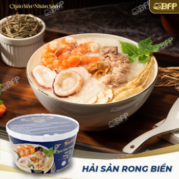 Fast Delivery Ginseng Bird's Nest Porridge Seaweed And Seafood SAMVANG BFP Brand Made In Vietnam Manufacturer 1