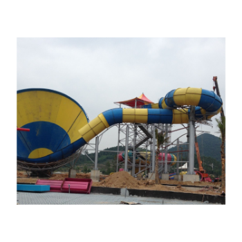 Commercial Cyclones Water Slide Competitive Price Anti Ultraviolet Using For Water Park ISO Packing In Carton Made In Vietnam 8