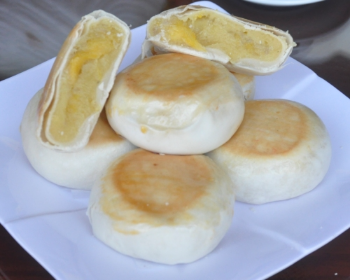 Pia Eggless durian bean paste 500gram (MSP: P5_KT) Made In Vietnam 1