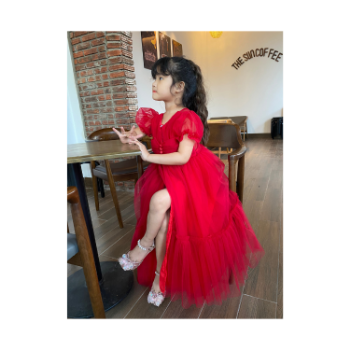 Mixed Luxury Girls Party Dresses Princess Children Reasonable Price Fashionable Using For Baby Girl Pack In Plastic Bag 7