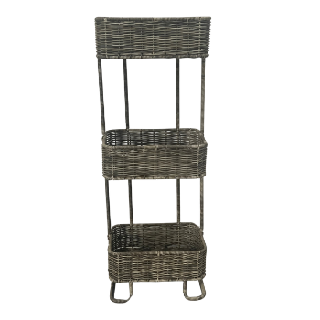 Trays And Racks 2 Tier Shelf With Wheels Home Storage & Organization Handicraft OEM ODM Service Made In Vietnam 1