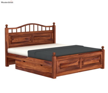 Large Supply Wooden Beds Durable Home Furniture Vietnam Manufacturer 3