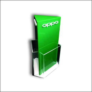 Leaflet Holder Hot Selling Variety Shapes Using For Advertising Customized Packing Acrylic Display Origin Size 8