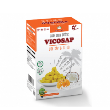 Vicosap Sweet Potato Coconut Crunchies Fast Delivery Authentic And Safe Sweet Potato Coconut Preserves Bag Made In Vietnam 3