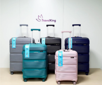 Hard Luggage With PP High Quality Travelling Hot Trend Fashion PP material - Hard suitcase - Eco- Friendly TravelKing 837 5