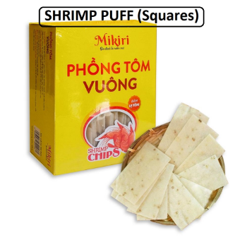 Good Price Shrimp Puff 400gr Product Type Food Box Packaging Salty Taste Brand Name Mikiri Tapioca Starch, Shrimp (15%) 24 Month 6