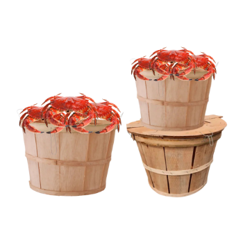 Top Product Fruit Basket Wood Clothes Dirty Laundry Basket Storage Baskets Bins Hand-Made Products Eco-Friendly Material (copy) 4