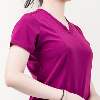 Scrubs Uniforms Medical Scrubs Good Quality Set Well-priced WRAP Polybag Made in Vietnam Manufacturer 7