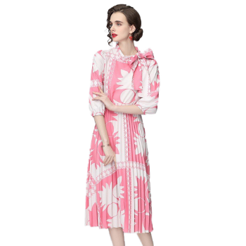 Chic Fashion Choices for Plus Size Women: Mature and Elegant VietNam Fashion Dress, Simple Patchwork Dress, and Loose T-shirt Dr 1