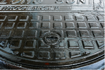 Manhole casting iron circle Municipal road nodular cover settlement prevention 800*900 garage rain high quality OEM ODM 4