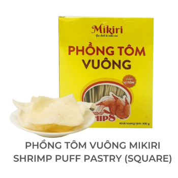 Good Price Shrimp Puff 400gr Product Type Food Box Packaging Salty Taste Brand Name Mikiri Tapioca Starch, Shrimp (15%) 24 Month 8