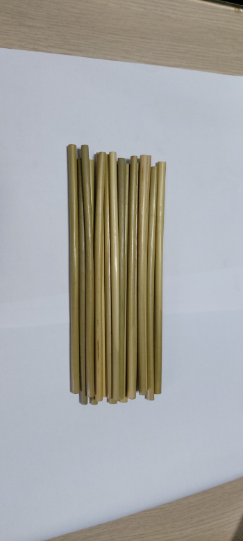 Dried eagle grass straws 15cm Eco Friendly Disposable 100% Nature Drinking Straws 3