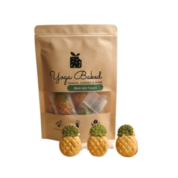 Pineapple Cake Packaging Bag Good Quality Low Fat Eat Directly Fruit Cake All Occasion Vietnamese Manufacturer 6