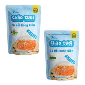 Mixed Seafood Fresh Porridge ready to eat porridge Hot selling natural color ready to eat packing in bag Made in Vietnam 5