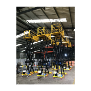 Hot Selling High Quality Multi - Stage Hydraulic Lift Table Electric Lift Table Ordinary Product Pedestrian Electric Stacker Engine