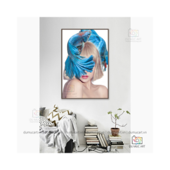 Fast Delivery Canvas Prints Wall Art Du Muc Art's wall paintings and wallpaper Custom Art Abstract Wall Mural Green Wallpaper Kids Bedroom Living Room Background Large Mural