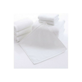 New Item White Handkerchief Cotton Plain Dyed Rectangle Pack In Box Made In Vietnam Chumy 6