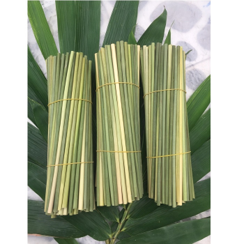 Wholesale from Vietnam 100% organic natural organic eco-friendly Disposable grass straws - 25cm hay straws 1