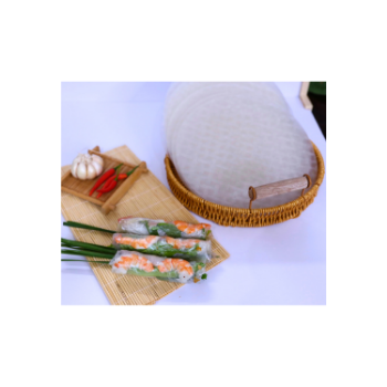 Rice Paper Rolls Fast Delivery Product Type Tasteless Special Food OEM Vietnam Carton Made In Vietnam Factory Wholesale Bulk 3