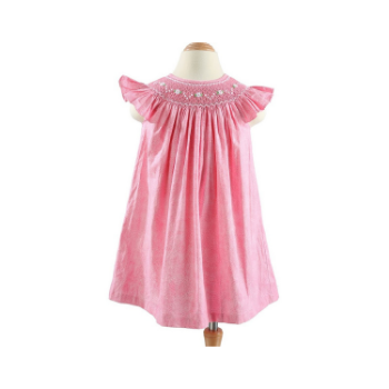 Good Quality Baby Smocked Dress Short Sleeve ODM Made In Vietnam Manufacturer ODM And OEM For Baby Girl 2