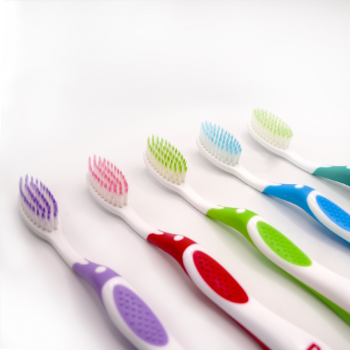 For Adult Soft Toothbrush Home Toothbrush Three Sided PET Finger Toothbrush Refillable Unique Export From Vietnam Manufacturer 2