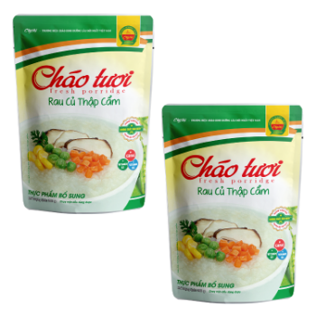 Mixed Vegetables baby fresh porridge High Specification no added color ready to eat packing in bag Made in Vietnam 1