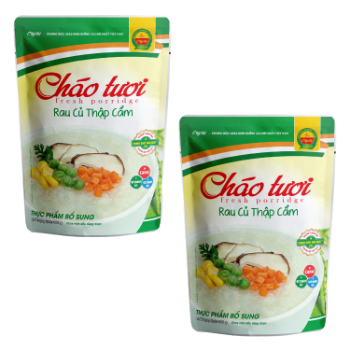 Mixed Vegetables baby fresh porridge High Specification no added color ready to eat packing in bag Made in Vietnam