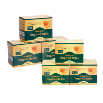 Ginseng And Cordyceps Tea Good Choose Good Health Agrimush Brand Iso Ocop Customized Packaging Made In Vietnam Manufacturer 5