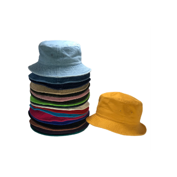 Wholesale Blank Cotton Wash Bucket Hat Blank Bucket Hat From Viet Nam Manufacturer For Men Light Up Bucket Competitive Price 5