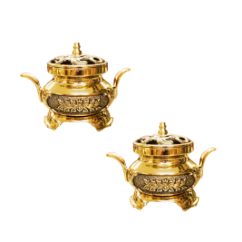 Lotus Incense Burner Thurible Censer Modern Luxury Indoor Decoration Customized Packing Vietnam Manufacturer 1