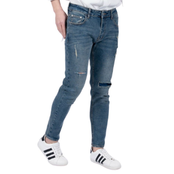 Men'S Jeans Good Price Sustainable Men's Pants & Trousers Oem Service 100% Cotton Button Fly From Vietnam Manufacturer 3