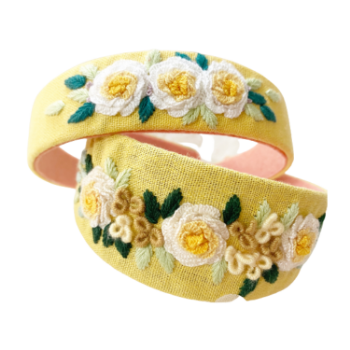 Embroidery Ribbons Hair Accessories Good Quality Hot Selling Hairband For Girls Fancy Pattern Packing In Carton Box 11