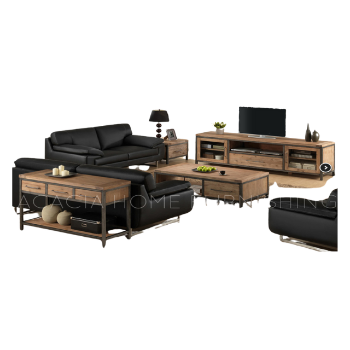 Indoor Home Furniture Wooden Material Living Room Set High Quality Best Selling Ready To Export From Vietnam Manufacturer 5