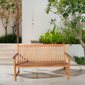 Outdoor Chairs 3 Seaters Bench Outdoor Furniture Patio Wooden Bench Modern Style Fast Delivery Vietnam Manufacturer 5