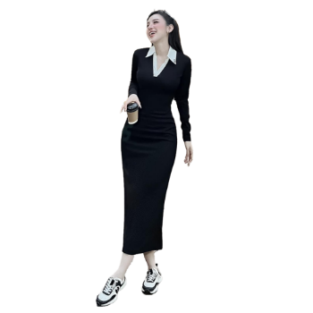 Dresses Women Lady Elegant Fast Delivery Oem/Odm Service Cotton Polyester Pabric O-neck Vintage dress Vietnam Supplier 1