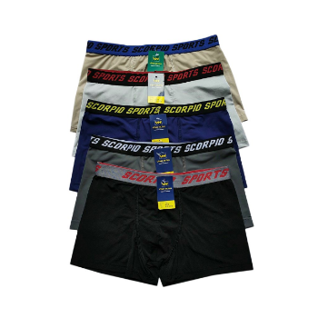 Wholesale Price Elastic Men's Underwear 4-Way Cool Fabric Briefs Boxers Customized Service Men's Clothing Top Choice 1