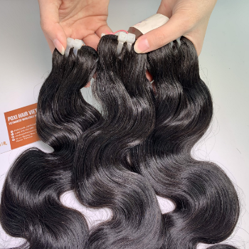 Machine Wef Body Wavy Natural Color Hair Extensions Bulk Sale Virgin Hair Beauty And Personal Care From Vietnam Manufacturer 4