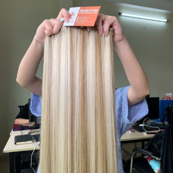 Machine Weft Natural Straight 20C#60C Hair Extensions Bulk Sale Virgin Hair Beauty And Personal Care From Vietnam Manufacturer 5