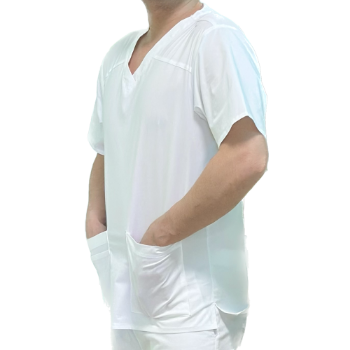 Medical Uniform And Scrubs Fast Delivery Set In-Stock Items Wrap Stored In A Polybag Made In Vietnam Manufacturer 2