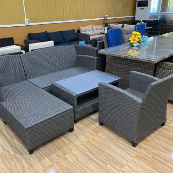 Wholesale Simplicity and Practical Complete Wicker Furniture Langet 4PCS Sofa Set VIETNAM 3