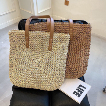 Good Choice in Vietnam Travel Beach Woven Handbag Woven Shoulder Bag Beach Bag Crochet Knit Purse for Women Girl  From Manufacturer Vietnam 8