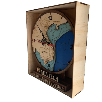 Desktop Clock Good Quality Art Decor Using for office Customized Packaging Low Price from Vietnam Manufacturer 6